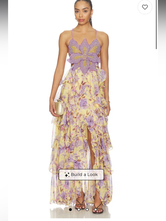 PatBO Dresses & Skirts - PatBo Peony Butterfly Maxi Dress